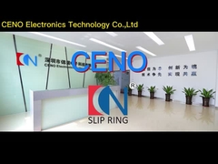 होल होलो शाफ़्ट के माध्यम से 1 चैनल गीगाबिट ईथरनेट स्लिप रिंग