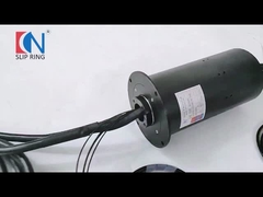उद्योग के लिए फोर्ज के साथ फाइबर ऑप्टिक रोटरी ज्वाइंट डिजाइन इंटीग्रेटेड स्लिप रिंग