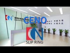 IP51 और 300RPM के साथ कम तापमान 100M ईथरनेट पैनकेक स्लिप रिंग कलेक्टर