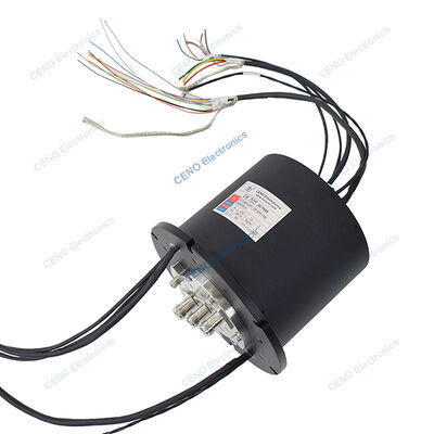 3 RF Rotary Joint Low Temperature Integrate Power & Radio Frequency Slip Ring