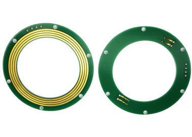 खुदाई के उपयोग के लिए बोर पावर सिग्नल संयोजन के माध्यम से FR-4 PCB डिस्क स्लिप रिंग