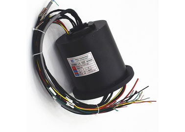 MB नेटवर्क सिग्नल के साथ 4 सर्किट RS422 सिग्नल स्लिप रिंग असेंबली 220VAC IP54