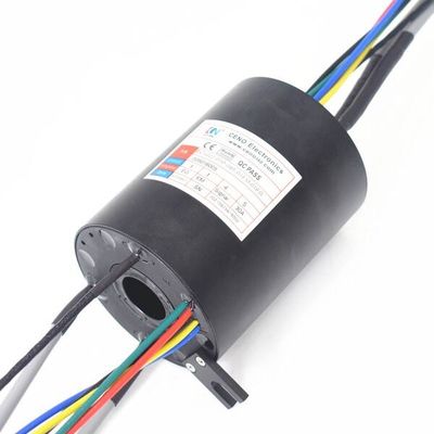 IP51 1000M ईथरनेट रोटरी संयुक्त 300 Rpm कीमती धातु संपर्क सामग्री: